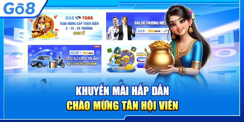 Giới thiệu Go8: Khám Phá Tổ Chức Uy Tín Hàng Đầu Châu Á 7 Khuyến mãi Go8 hấp dẫn chào mừng tân hội viên