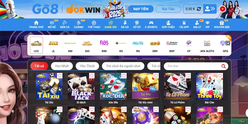 Go8 ⭐️ Link Vào Nhà Cái Go8 Đã Xác Minh ✔️ ĐKy Go 8 +88K 22 Game bài Go8 thu hút hàng triệu thành viên VIP